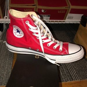 Red converse